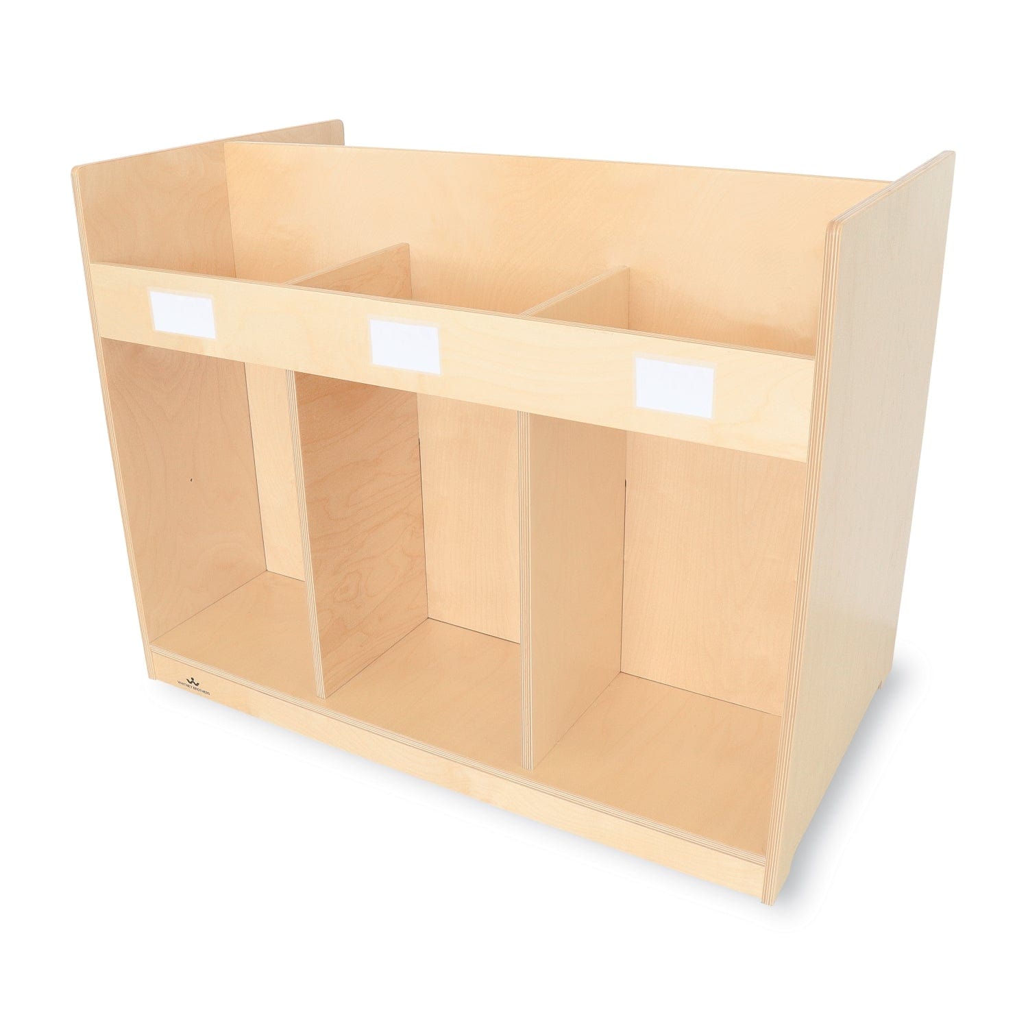 Portable Mobile Library Bookcase - Compact Bookshelf for Home, Office, or Classroom - Perfect for Organizing Books, Magazines, and Documents