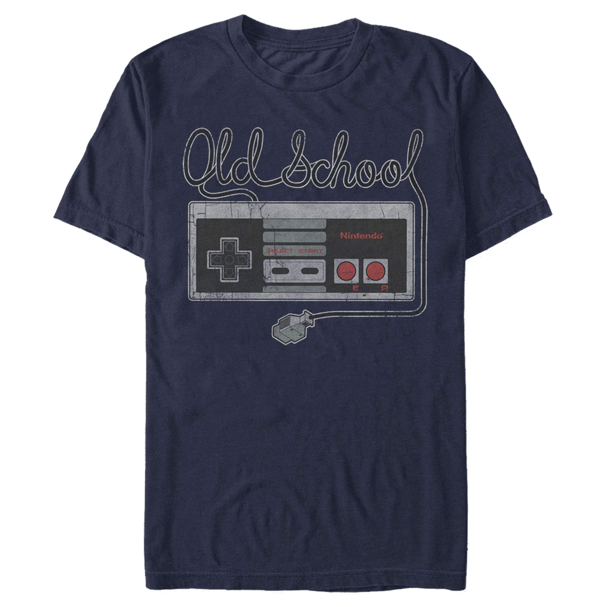 Vintage Nintendo NES Controller Graphic T-Shirt for Men - Retro Gaming Tee for Casual Wear & Gaming Events