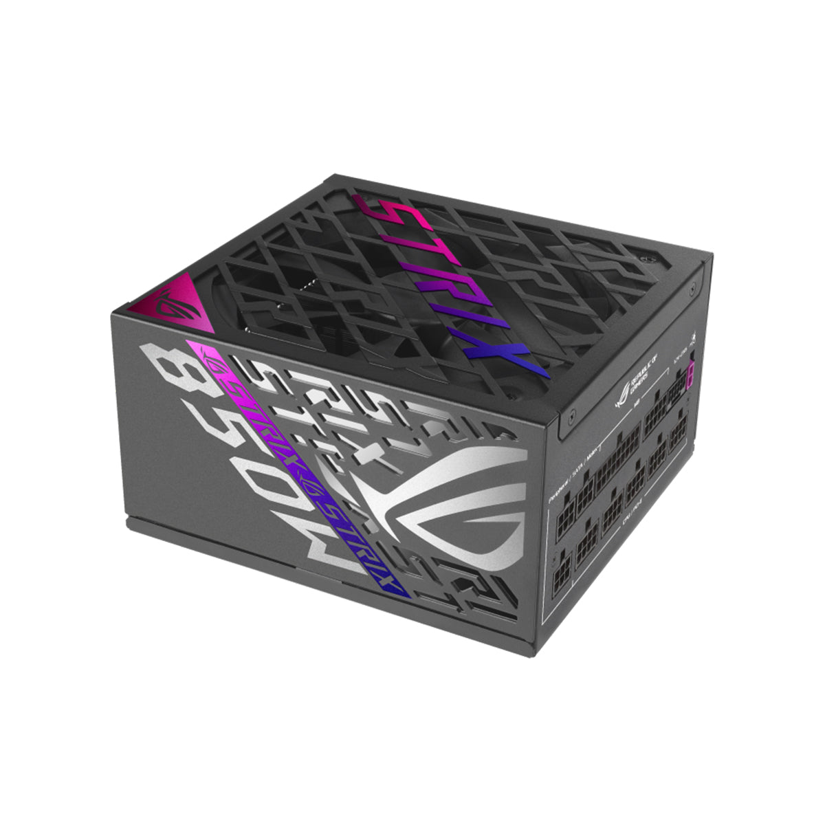 ASUS ROG STRIX 850W 80 Plus Platinum Certified Fully Modular Power Supply - High Performance PSU for Gaming PC, Workstation & Crypto Mining Rig