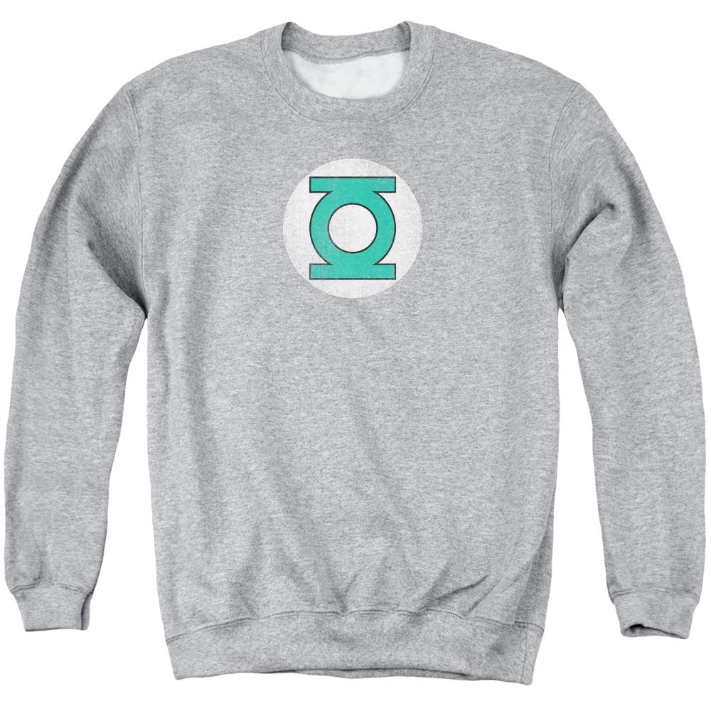 DC GL Logo Distressed Unisex Crewneck Sweatshirt for Men & Women | Vintage Streetwear Style for Casual Wear & Everyday Comfort
