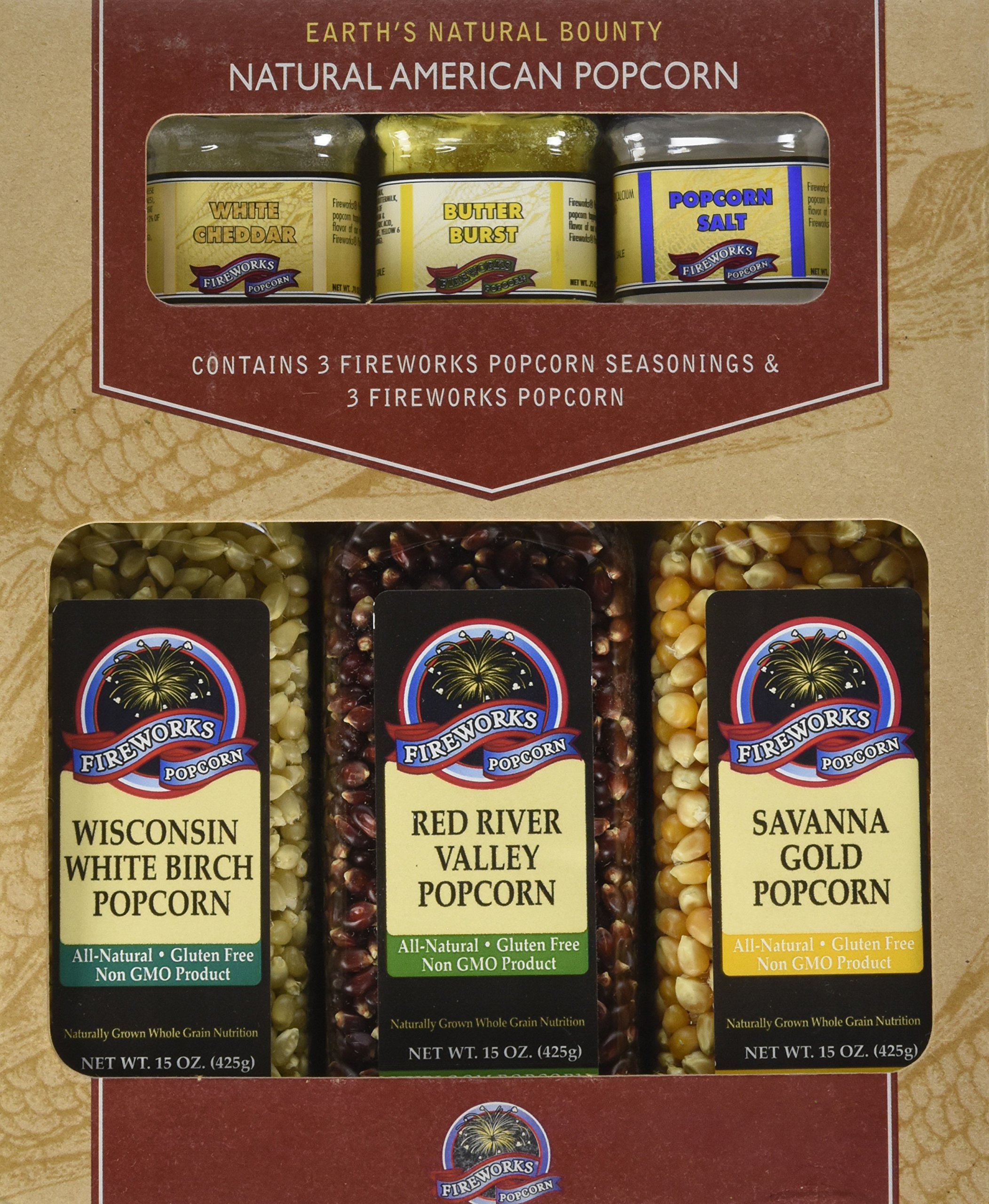 Gourmet Popcorn Gift Box for Popcorn Lovers - Perfect for Movie Nights, Birthday Gifts & Corporate Events