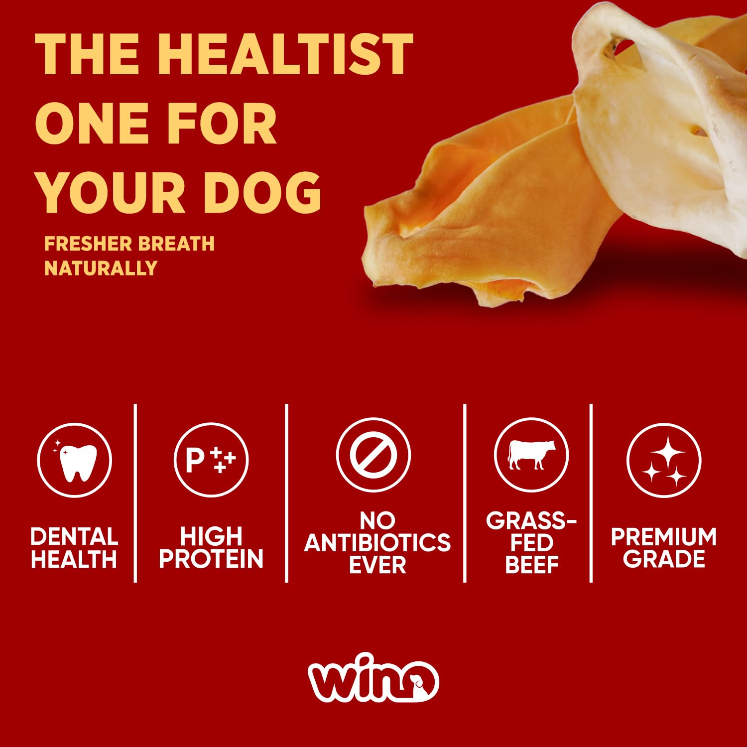 Premium Bully Sticks for Dogs - 5 Pack of 4 Inch All-Natural Beef Chews | 100% Digestible, Odor-Free, High Protein Dog Treats | Supports Dental Health & Reduces Destructive Chewing | Perfect for Training Rewards, Teething Puppies & Anxious Dogs
