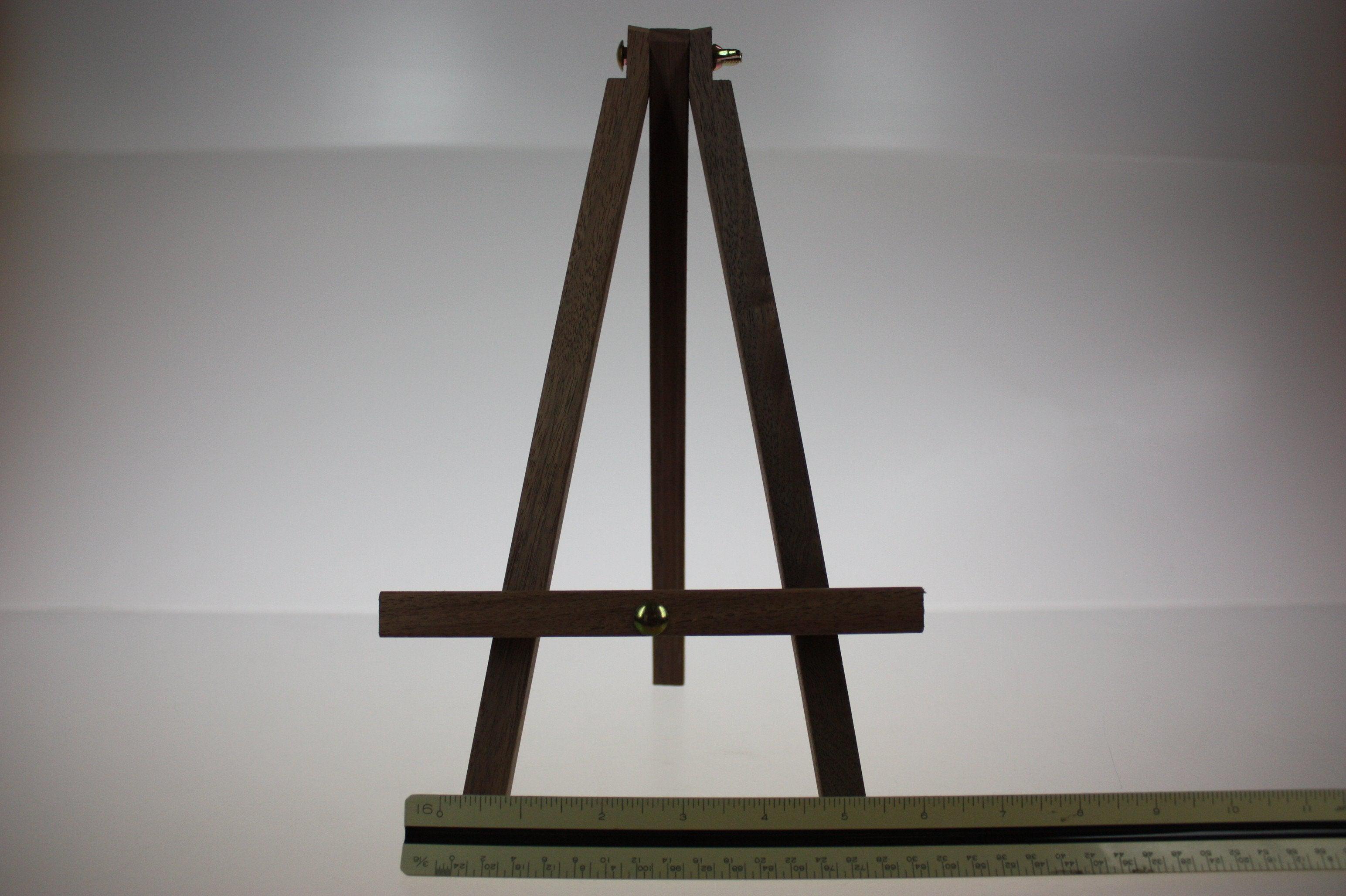 11 Inch Solid Mahogany Wood Artist Easel - Perfect for Painting, Drawing & Displaying Artwork at Home or Studio