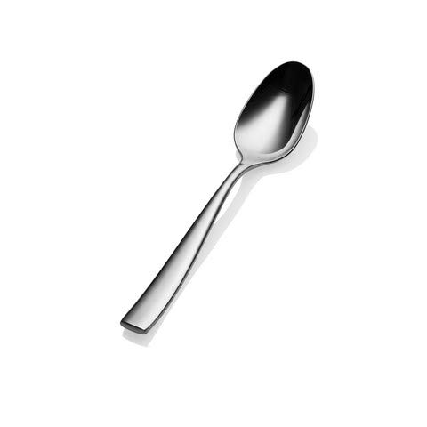 Bon Chef SBS3003 Manhattan Soup & Dessert Spoon Set - 12 Pack | Premium Stainless Steel Spoons for Soup, Dessert, Ice Cream & More | Perfect for Restaurants, Catering & Home Use