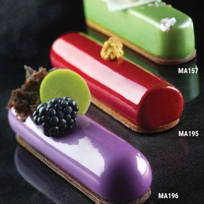 75mm Silicone Cylinder Mold - 8 Shapes with Cutter & Baking Trays for DIY Candles, Soaps, Resin Crafts & Chocolate Making