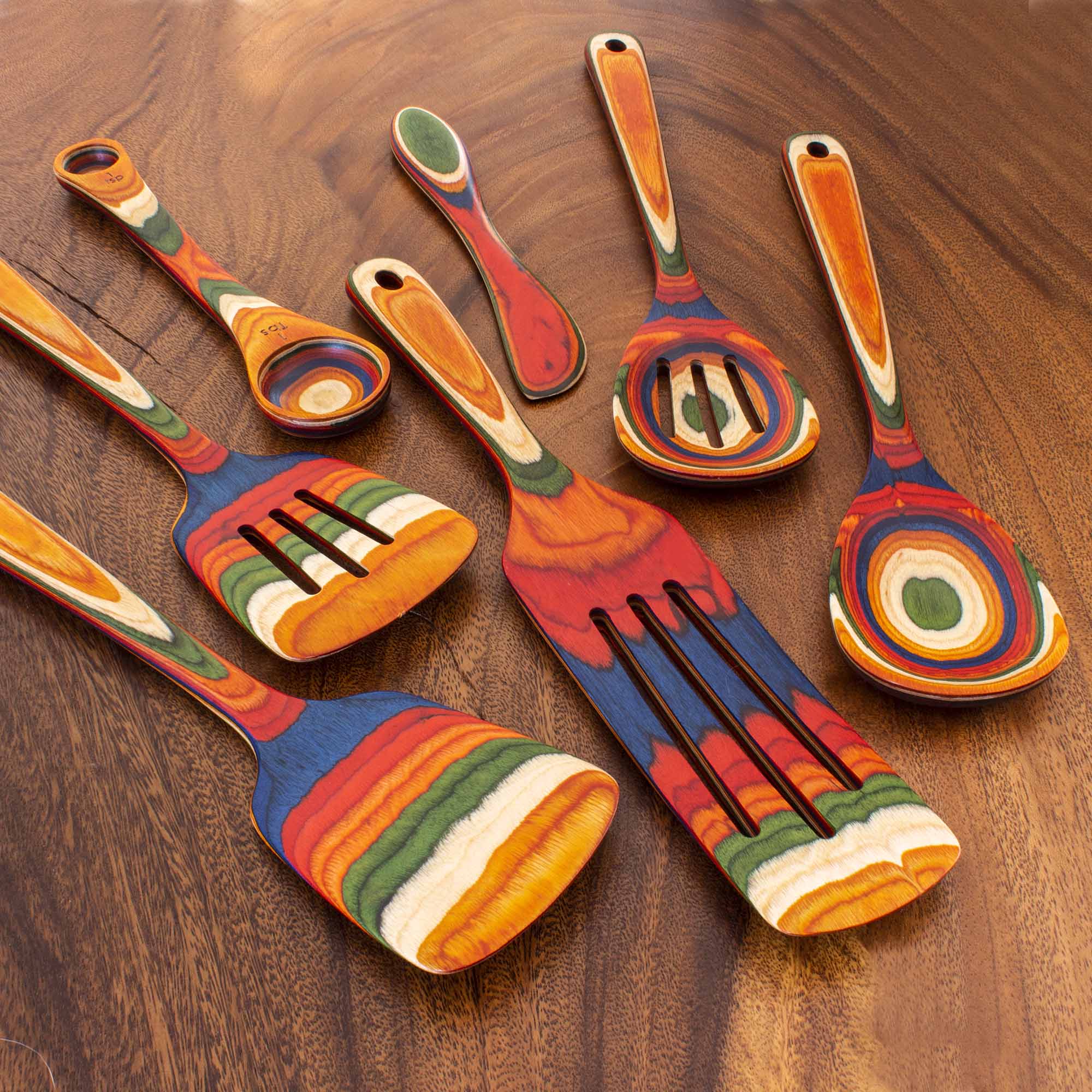 Baltique® Marrakesh Collection 7-Piece Cooking Utensil Set - Nonstick Kitchen Tools for Baking, Frying & Cooking - Perfect Gift for Home Chefs