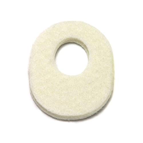 Extra Thick Oval Callus Pads - 1/4 Inch Thick Felt for Foot Care - 100 Pack - Perfect for Corn Removal, Blister Prevention & Diabetic Foot Protection