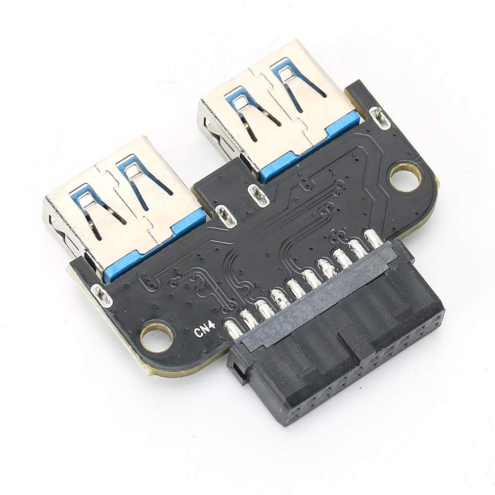 Nunafey USB 3.0 Female to USB A Adapter Board - Onboard USB Extension Adapter for PC Computer - Perfect for Laptop, Desktop & DIY Computer Builds