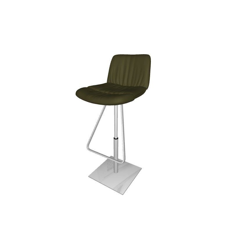 AXEL Adjustable Stool - Height Adjustable Bar Stool with Footrest for Kitchen Island, Home Office & Dining - Ergonomic Seat for Comfortable Sitting