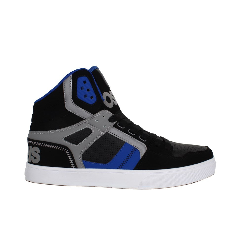 Osiris Clone Skate Shoes - Black/Royal Blue/Grey for Men & Women - Perfect for Street Skating & Casual Wear