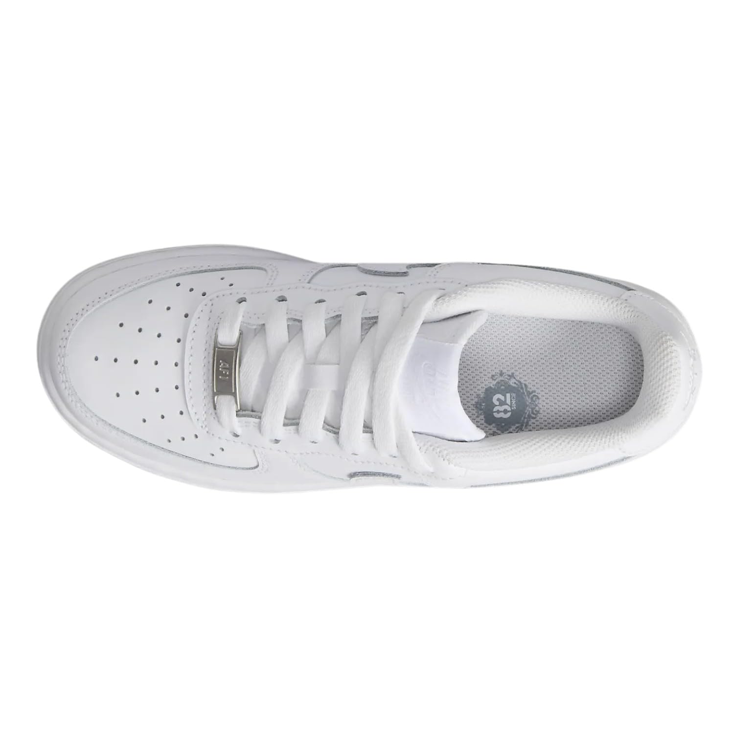 Nike Air Force 1 LE Big Kids' Sneakers - White (FV5951-111) Size 7 | Comfortable Athletic Shoes for Boys & Girls | Perfect for School, Sports & Casual Wear