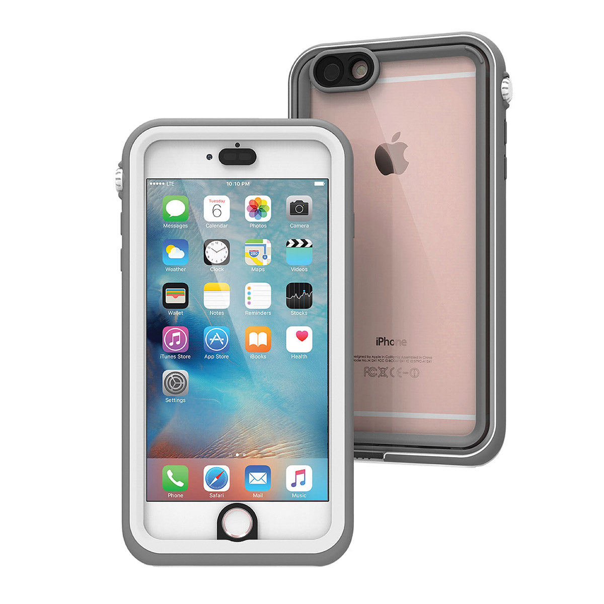 iPhone 6s Plus Waterproof Case - Shockproof & Dustproof Protection for Swimming, Snorkeling & Outdoor Activities