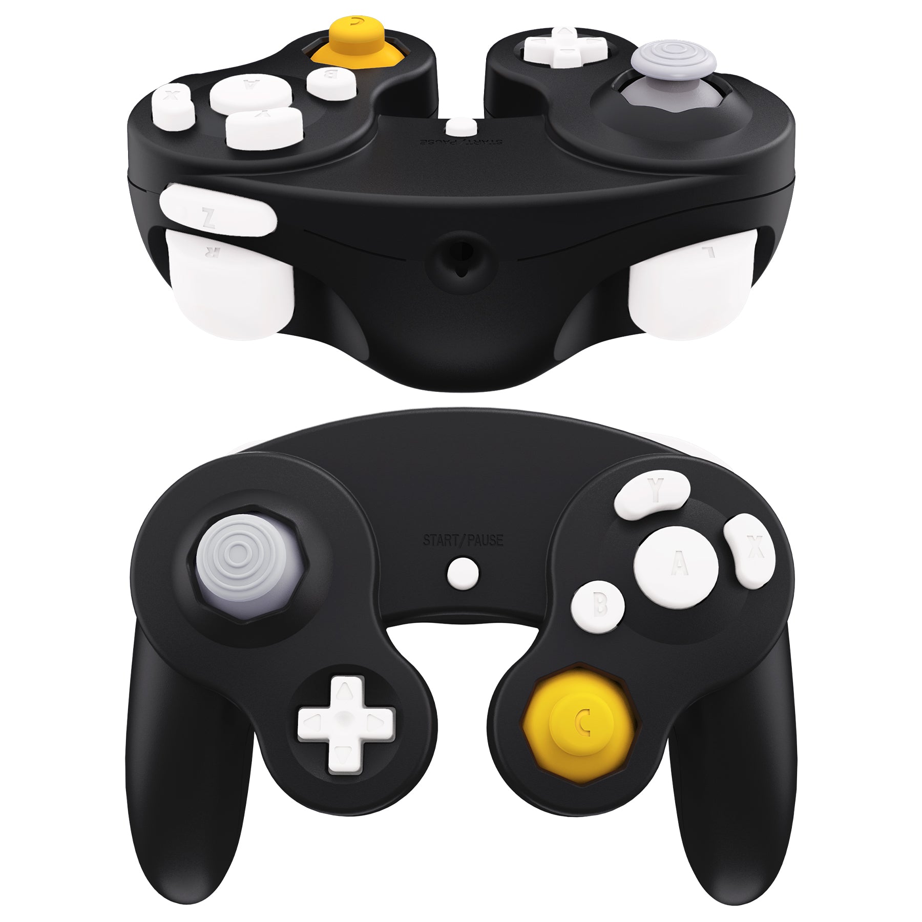 eXtremeRate Silver Replacement ABXY D-Pad Z L R Buttons & Thumbsticks Kit for Nintendo GameCube Controller - DIY Repair Parts with Tools (Controller Not Included) GCNJ3002 | Perfect for Controller Customization & Gaming Enthusiasts