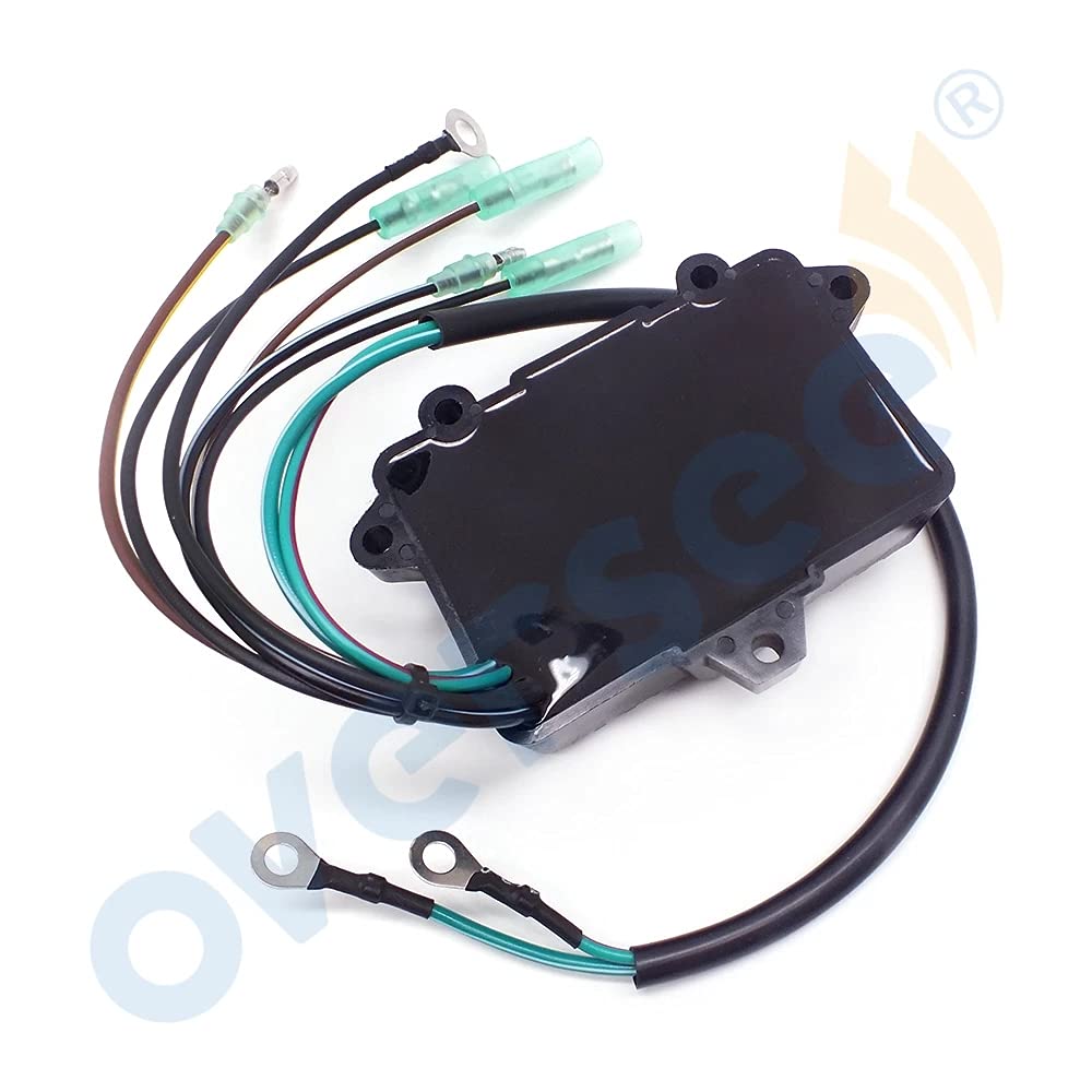 Mercury Mariner Outboard Motor Switch Box CDI 339-7452A17 - Compatible with 2-Stroke 6hp, 8hp, 9.9hp, 15hp, 20hp, 25hp Engines - Replaces 18-5777, 114-7452AK1, 339-7452A15, 339-7452A19 - Perfect for Marine Boating & Fishing