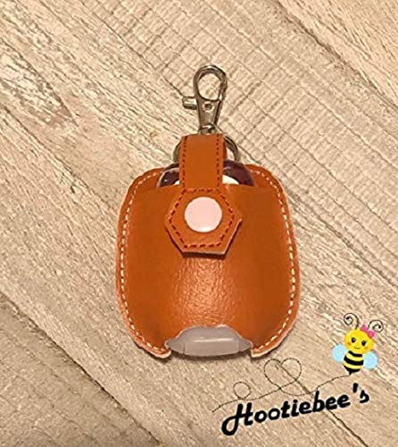 Donut-Shaped Hand Sanitizer Holder & Lip Balm Holder - Cute Keychain for Purse, Backpack, Gym Bag - Perfect for Travel, School, Office, and Daily Use