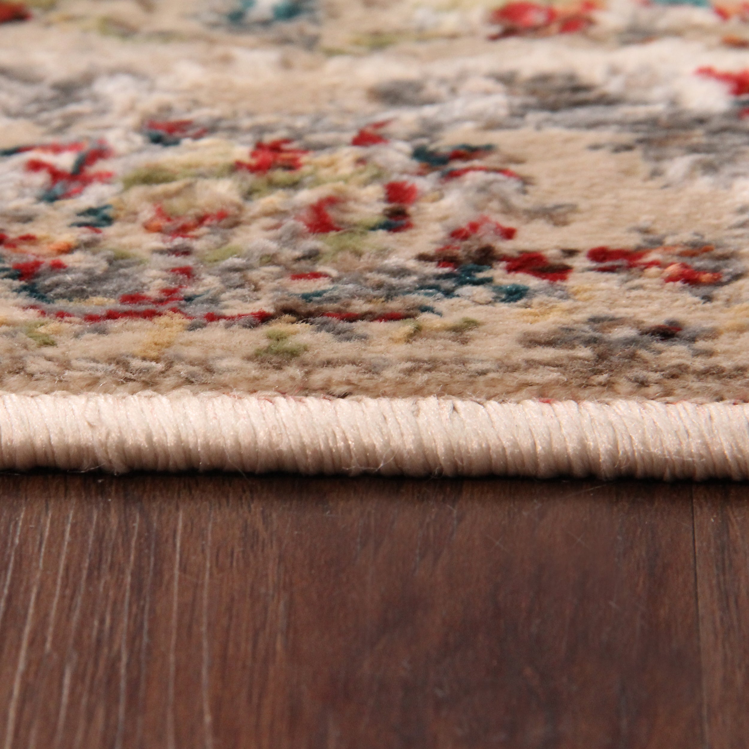 Marquis Modern Farmhouse Medallion Indoor Area Rug - Non-Slip Living Room Carpet for Home Decor, Bedroom & Office | Soft & Durable Floor Mat