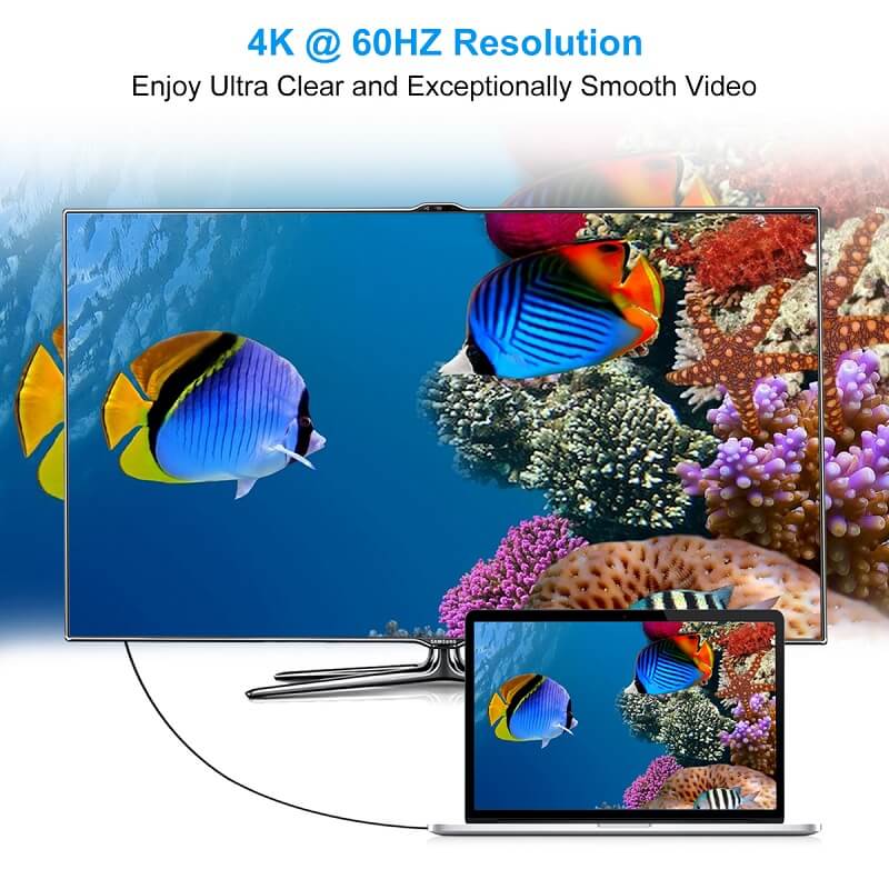 CHOETECH 4K USB C to DisplayPort Cable 1.8m (XCP 1801BK)
