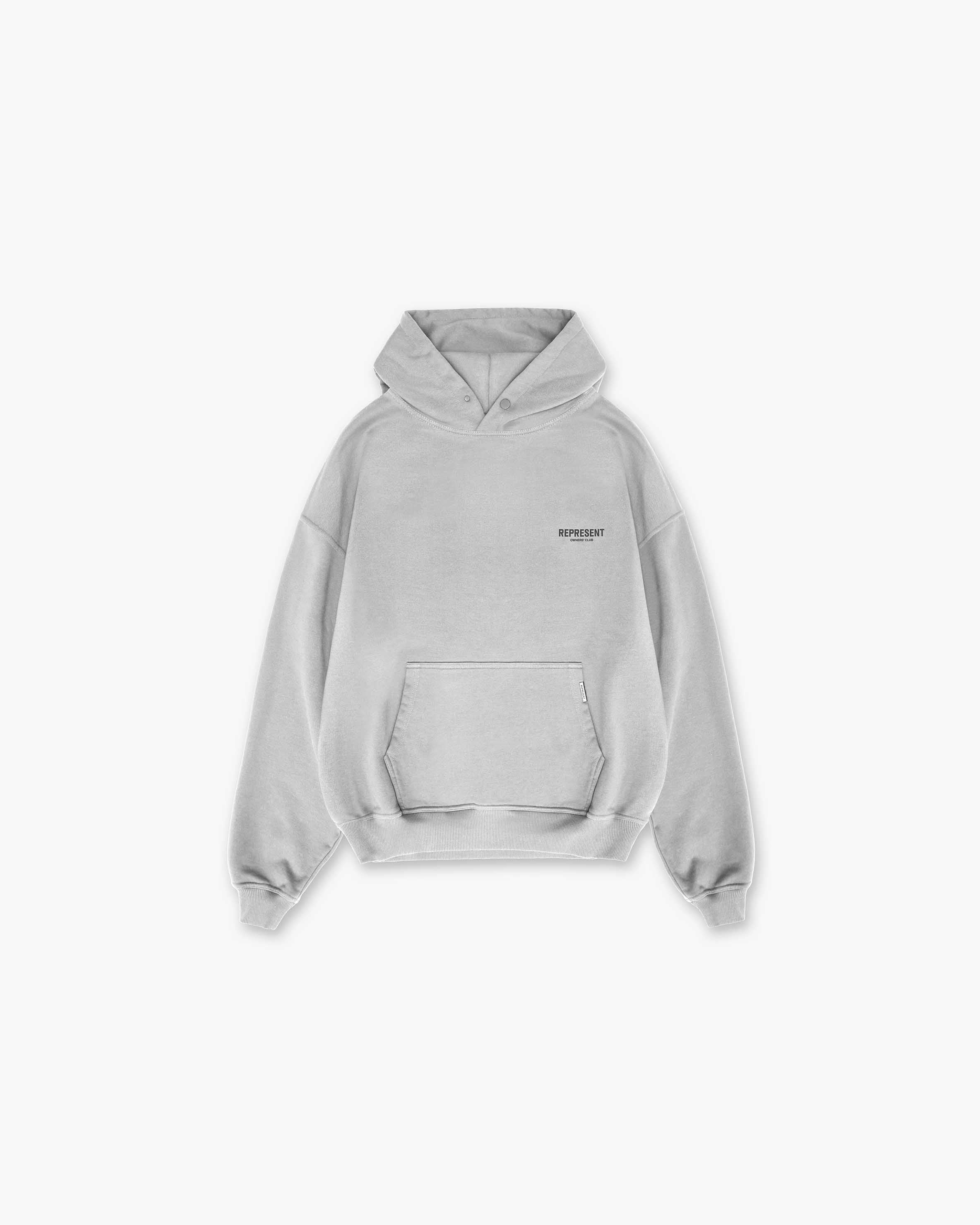Represent Owners Club Hoodie - Ash Grey | Premium Streetwear Pullover for Men & Women | Perfect for Casual Outfits, Gym Wear & Urban Fashion
