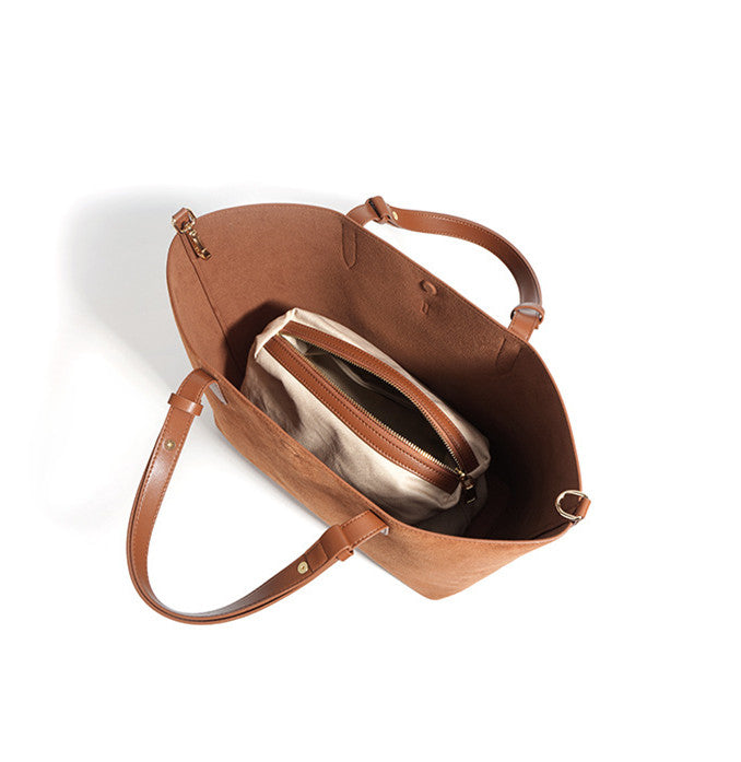 Stylish Women's Leather Tote Bag - Premium Handmade Genuine Leather Shoulder Bag for Work, Travel & Everyday Use