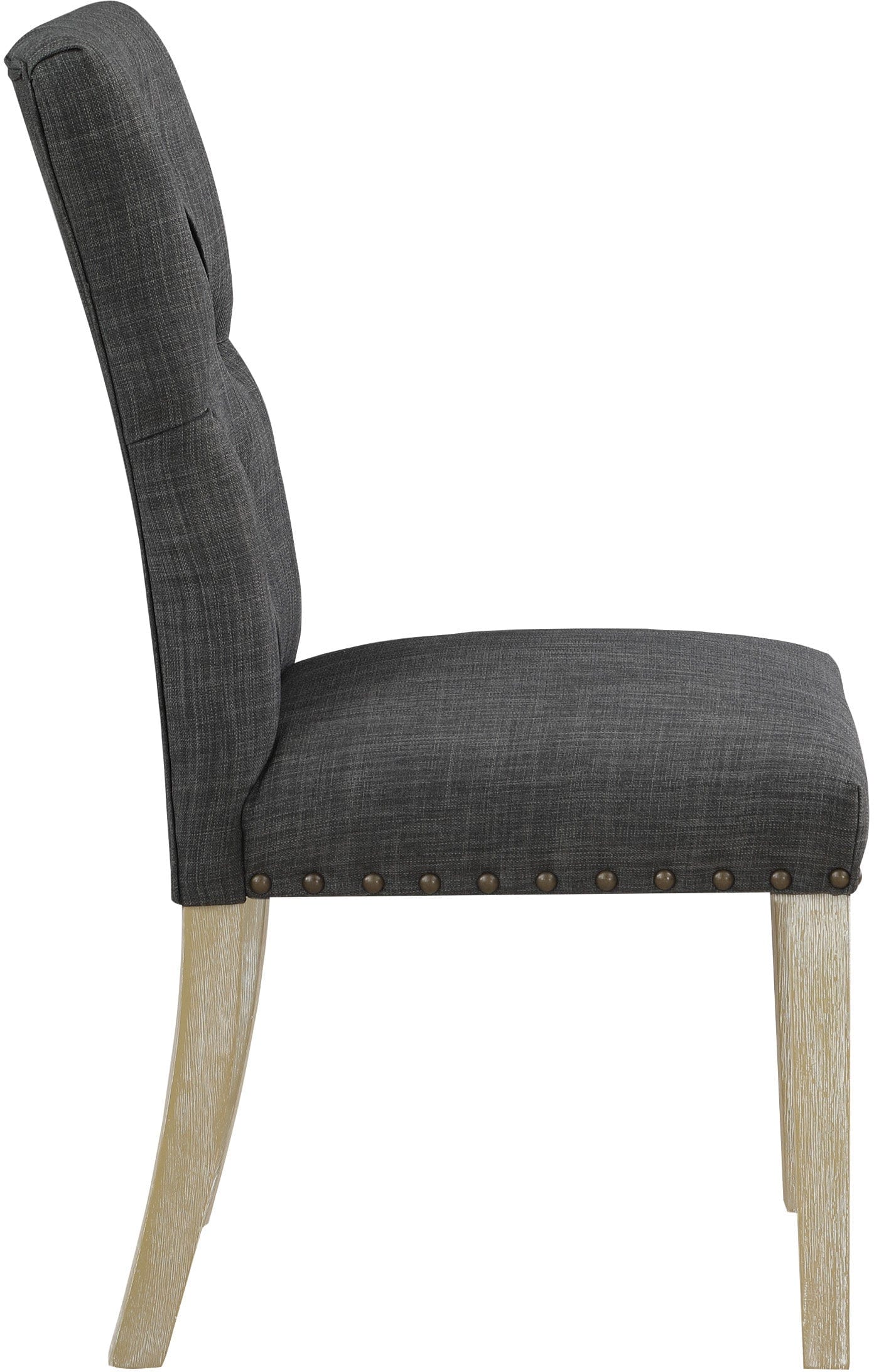 Office Star Preston Dining Chair Set of 2 - Modern Comfortable Kitchen & Dining Room Chairs with Padded Seat - Perfect for Home, Office, Restaurant & Cafe Use