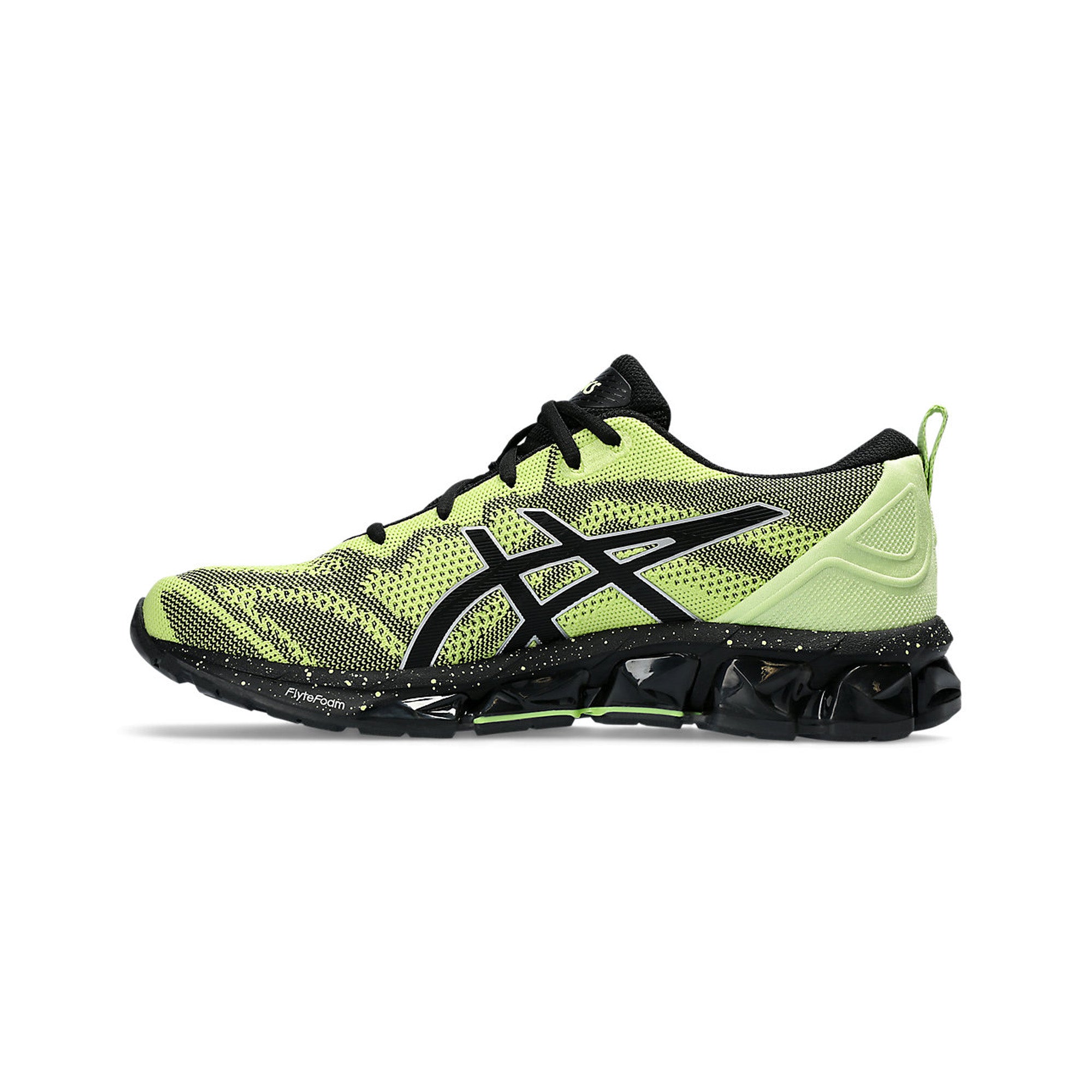 ASICS Gel Quantum 360 VII Knit Running Shoes for Men & Women - Lime Green/Black | Cushioned Comfort & Support for Jogging, Gym Workouts & Daily Wear
