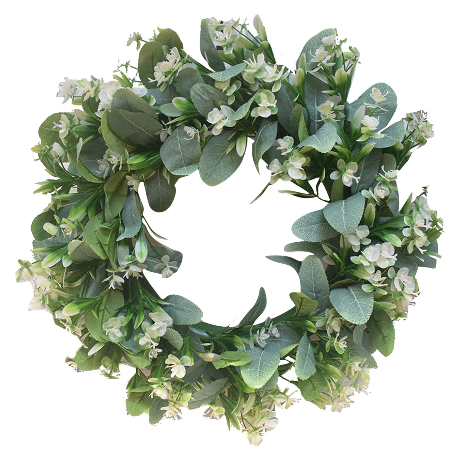Easter Spring Wreath - Floral Hanging Door Decor for Spring House, Easter Party & Holiday Home Decoration - Perfect for Front Door, Wall, and Indoor Seasonal Decorations