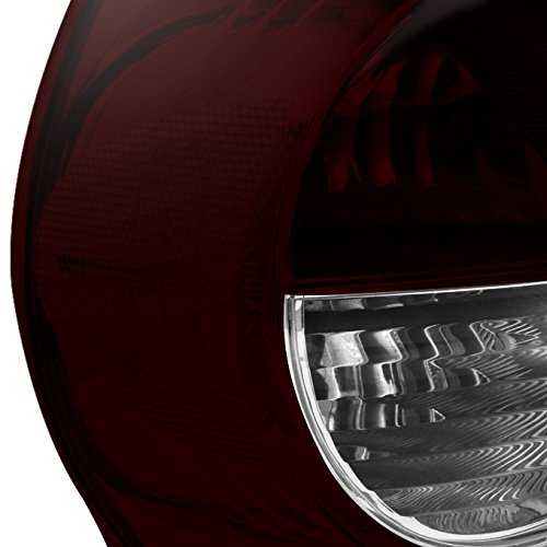 AKKON Dark Red Tail Lights Replacement Pair for Dodge Durango - Left Driver & Right Passenger Side | Enhanced Visibility & Style for Night Driving & Custom Car Upgrades