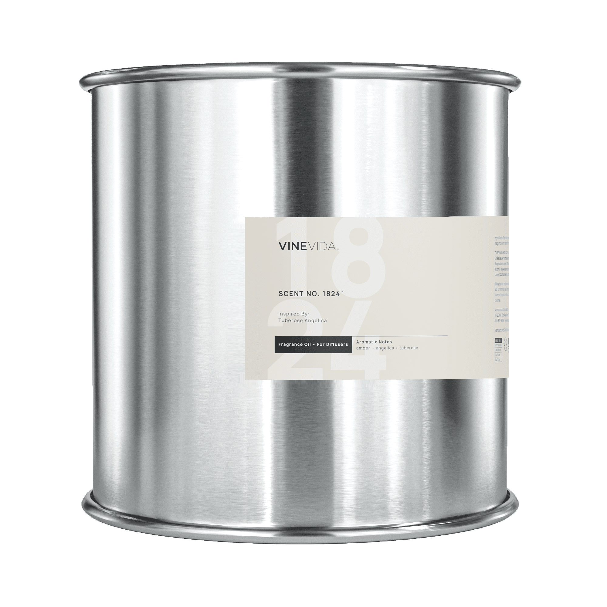 NO. 1824 Tuberose Angelica Fragrance Oil for Cold Air Diffusers - Jo Malone Inspired Scented Oil for Home, Office & Spa Aromatherapy