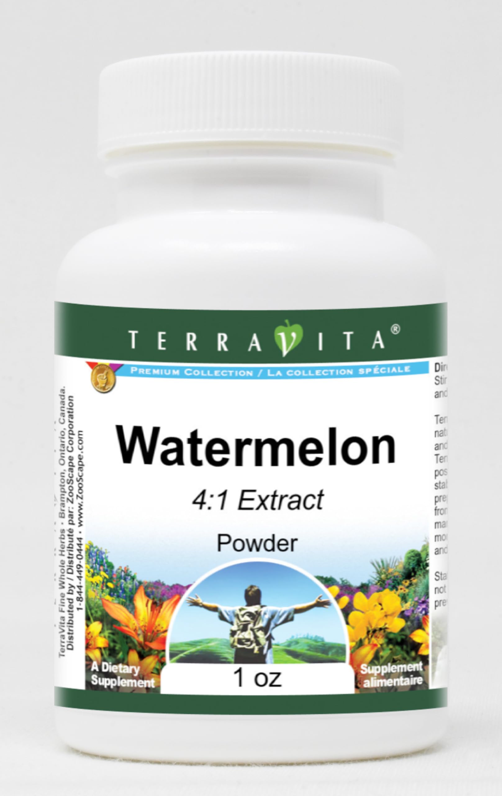 Watermelon 4:1 Extract Powder - 1 oz (ZIN: 521606) | Natural Fruit Supplement for Smoothies, Baking & Wellness Drinks