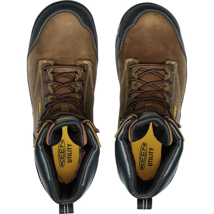 KEEN EVANSTON 8 Insulated Waterproof Soft Toe Boot for Men - Medium & Wide Width | Winter Hiking, Snow Work & Outdoor Activities