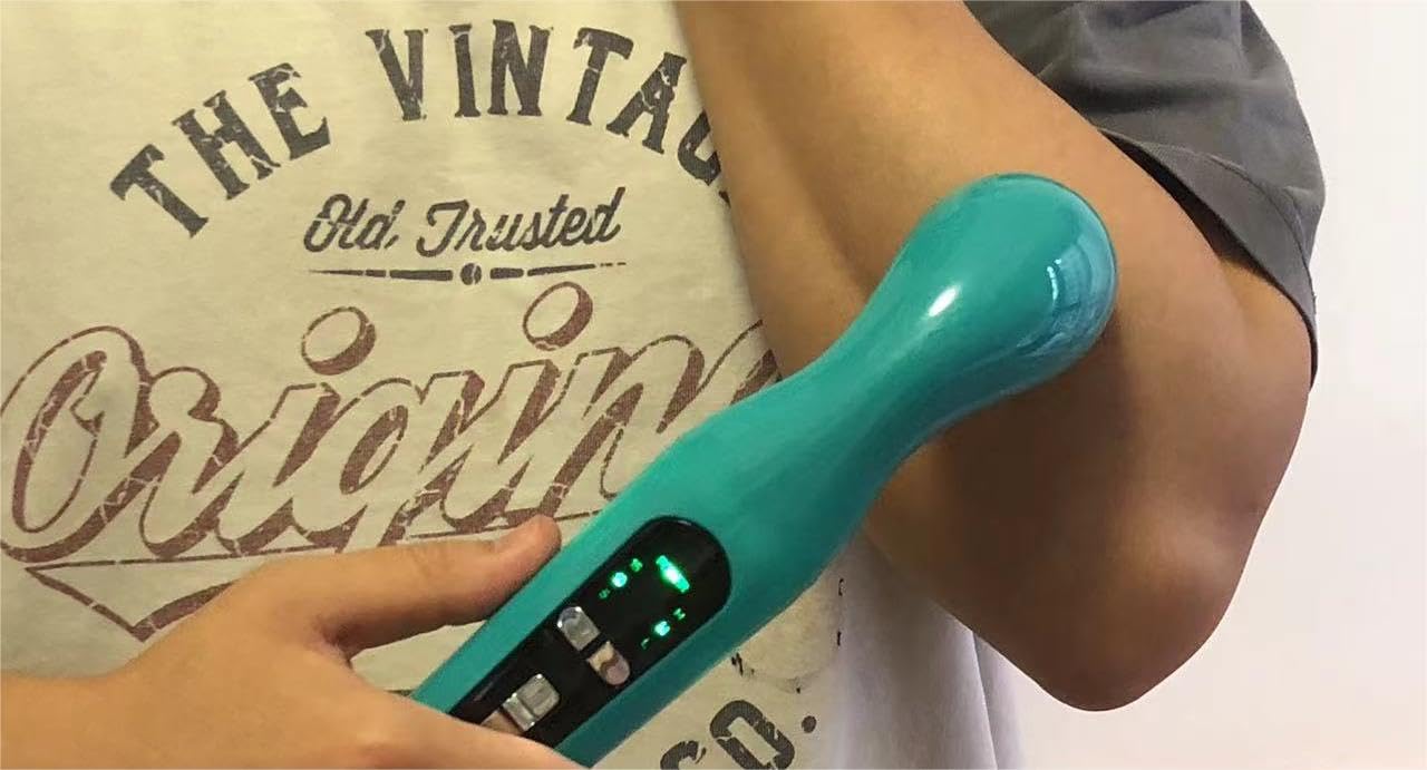Portable Ultrasound Machine for Pain Relief - Home Physical Therapy Device with Accessories | Ideal for Muscle Recovery, Joint Pain & Sports Injuries