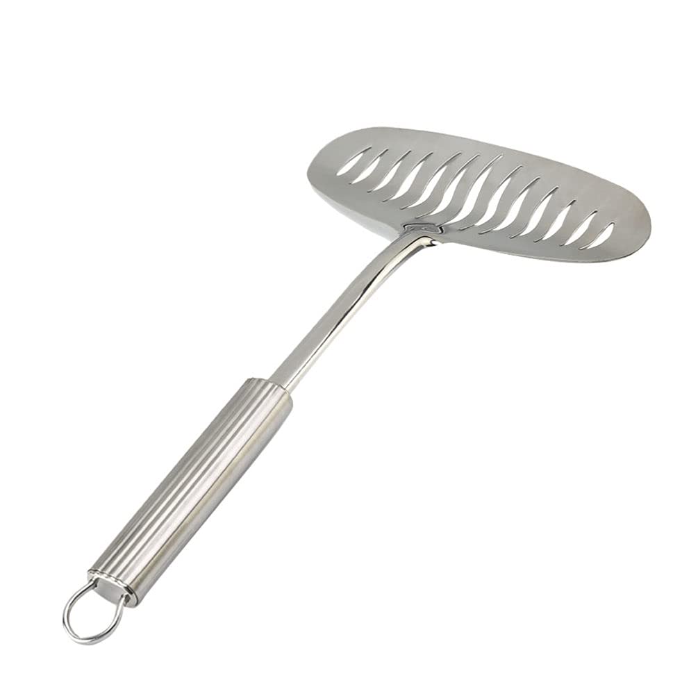 Premium Stainless Steel Fish Spatula & Pancake Flipper - 12