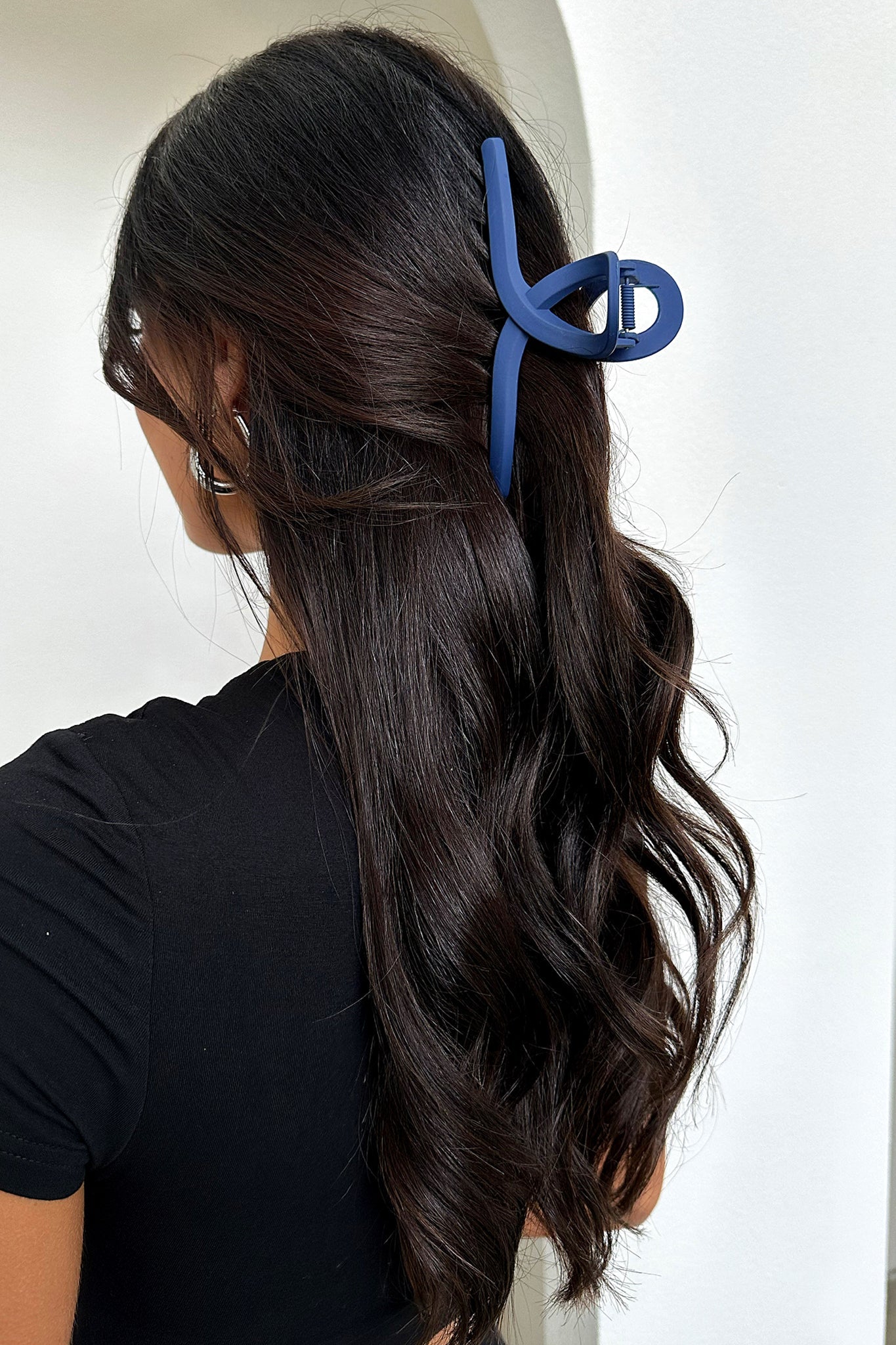 Kayla Claw Clip Hair Claw - Blue Hair Accessories for Women, Girls | Perfect for Ponytails, Buns & Updos | Great for Work, Gym & Everyday Use