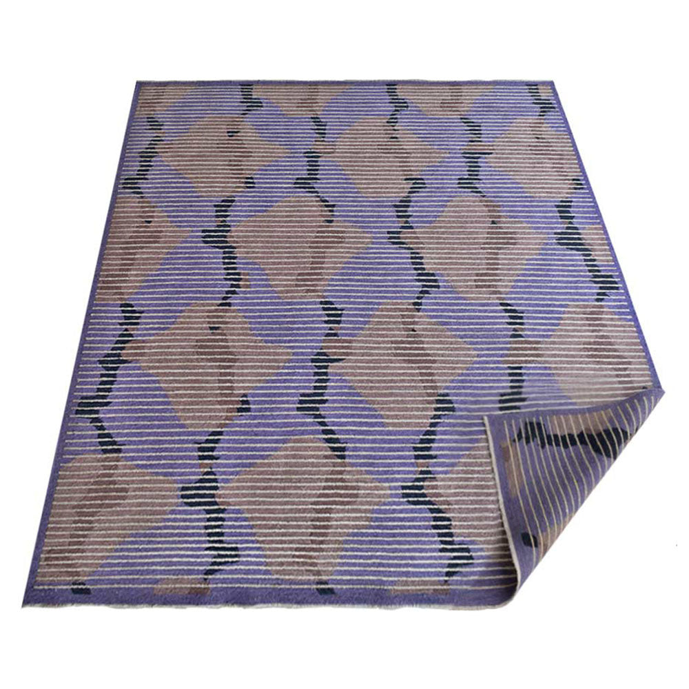 Elysium Hand Knotted Rug - Premium Handmade Wool Area Rug for Living Room, Bedroom & Dining Room - Soft & Durable Home Decor