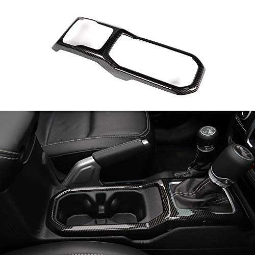 Carbon Fiber Grain Gear Shift Decor