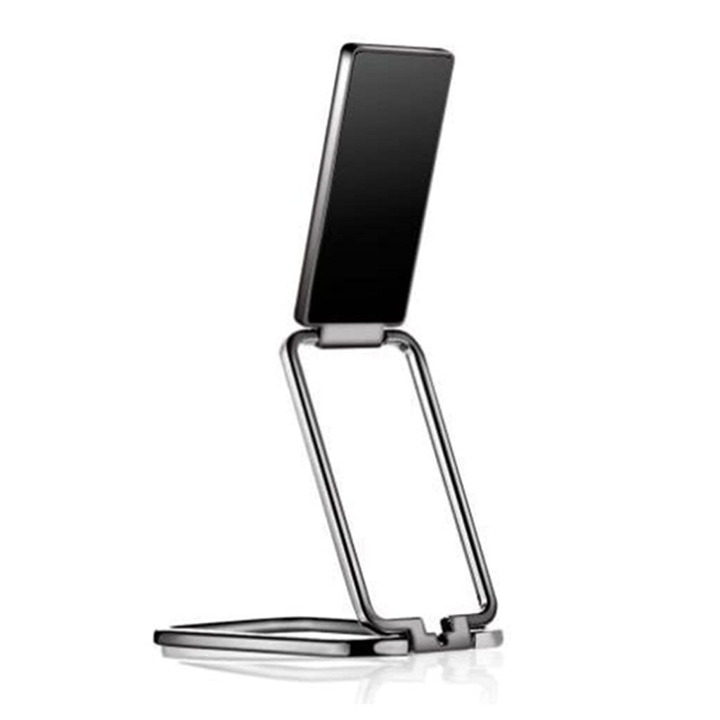 1PC Universal Magnetic Phone Holder - Adjustable 360° Rotation Metal Stand Mount for iPhone, Samsung, Galaxy - Car, Desk, Office, Home Use (Color: Black)