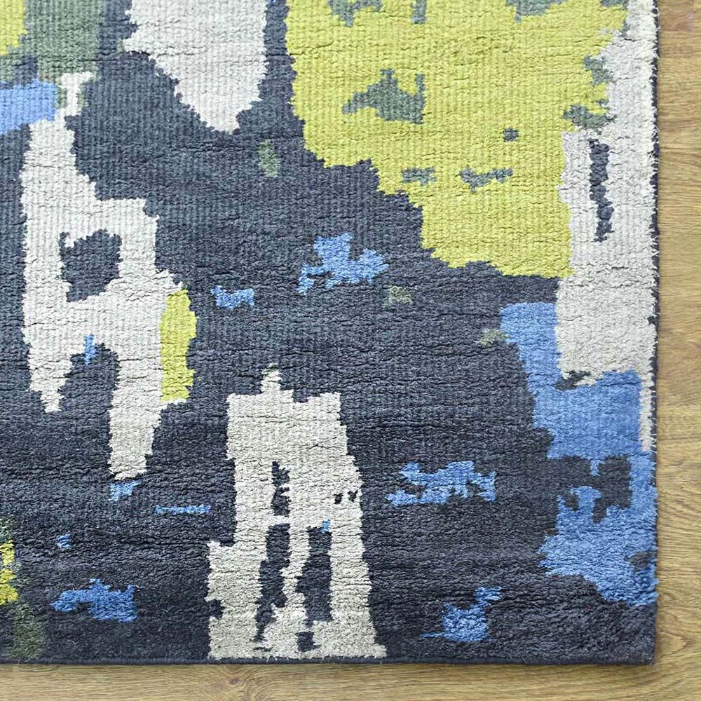 Hand Knotted Rhapsody Area Rug - Premium Wool Persian Style Carpet for Living Room, Bedroom & Dining Room Decor