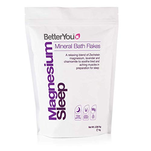 BetterYou Magnesium Sleep Flakes - 1 Pack | Natural Sleep Aid & Muscle Relaxation | Perfect for Nighttime Relaxation & Stress Relief