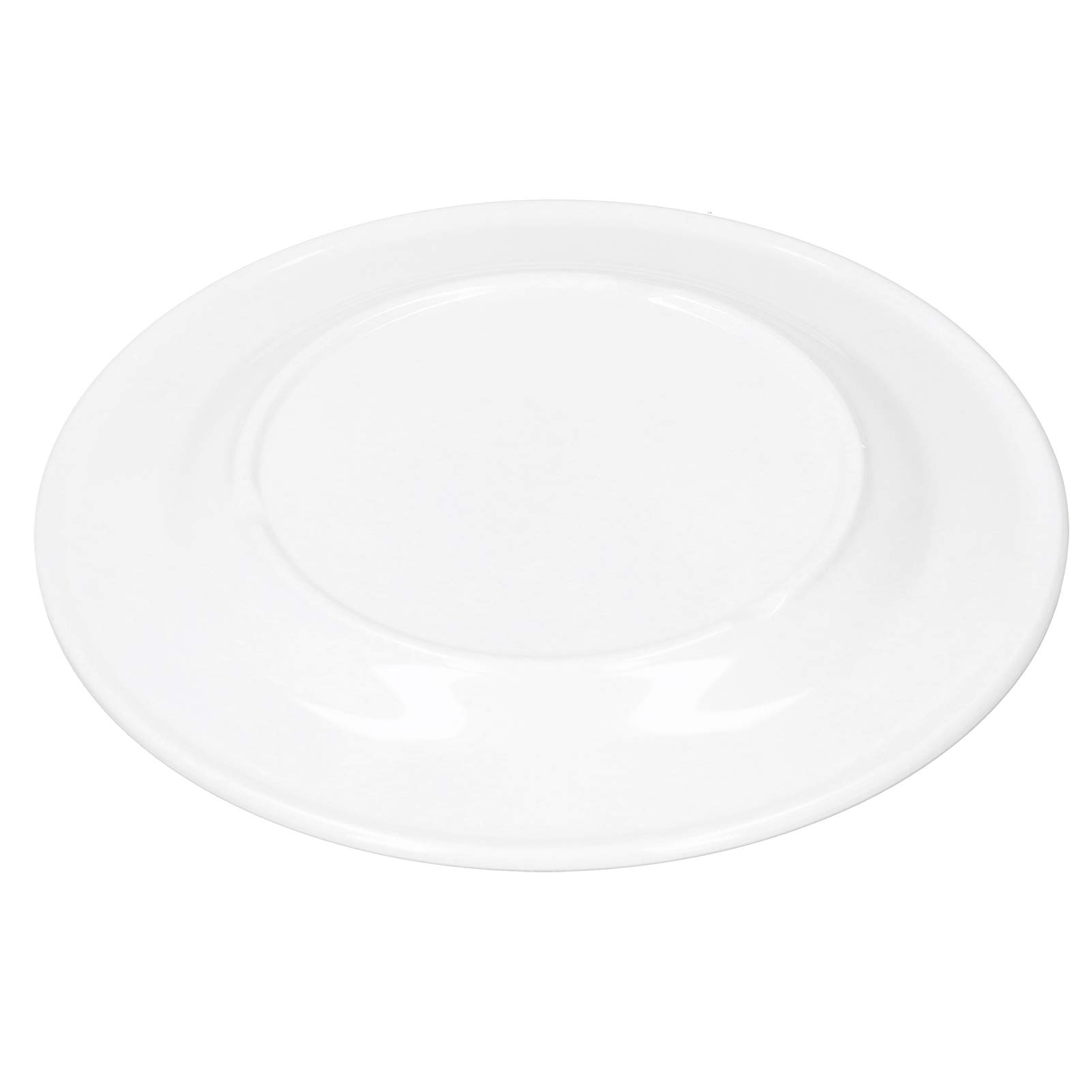 4-Piece 9-Inch Melamine Dessert Plates Set - Durable & Lightweight Salad, Snack & Appetizer Dishes for Home, Restaurant, Party, Hotel - Perfect for Ice Cream, Cake, Fruit & More