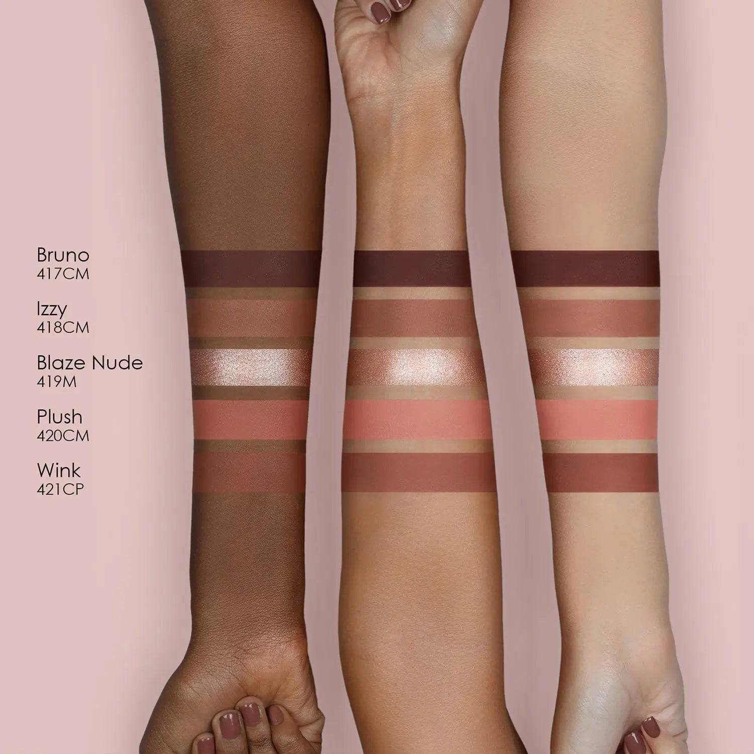 Mini Biba Eyeshadow Palette - 12 Pigmented Matte & Shimmer Shades for Day & Night Makeup | Perfect for Parties, Weddings & Everyday Glam