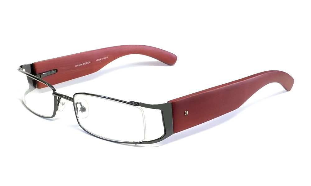 Moda Vision Bamboo-65 Stylish Blue Light Blocking Reading Glasses for Women & Men - Lightweight & Durable Eyewear for Reading, Computer Use & Office Work