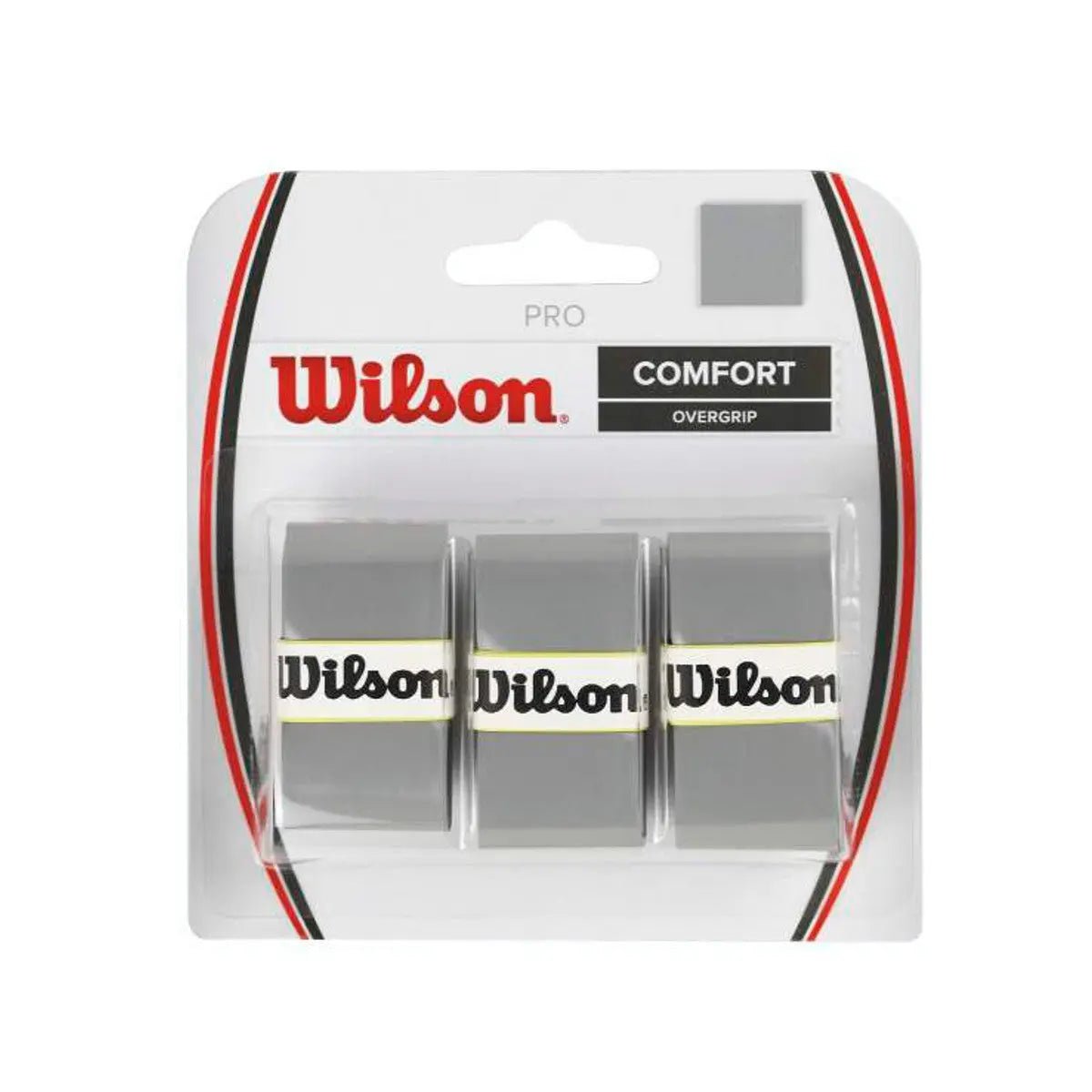 Wilson Pro Overgrip 3 Pack - Premium Tennis Racket Grip Tape for Enhanced Control & Sweat Absorption | Perfect for Tennis, Badminton & Racquetball Players