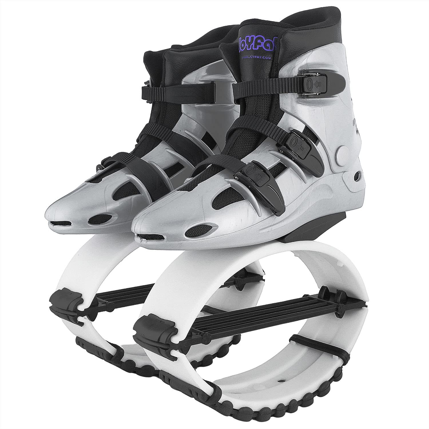 Joyfay Professional Jumping Shoes for Athletes & Heavy Users - High-Performance Fitness Bounce Shoes with 4 Tension Springs for Men & Women - Ideal for Cross Training, Parkour & Workout