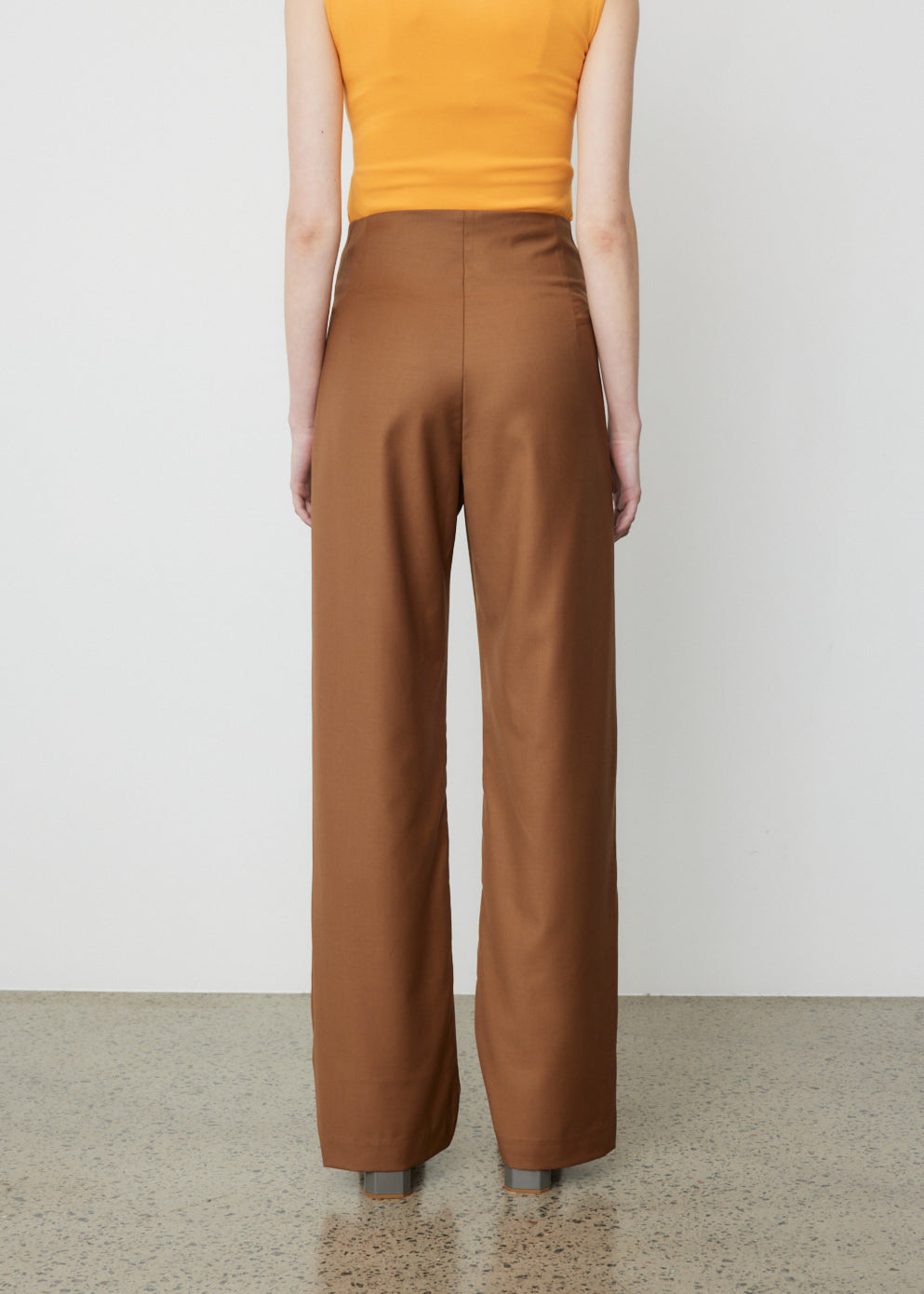 Ally High Waist Trousers for Women - Comfortable Stretch Work Pants for Office & Business Casual Wear