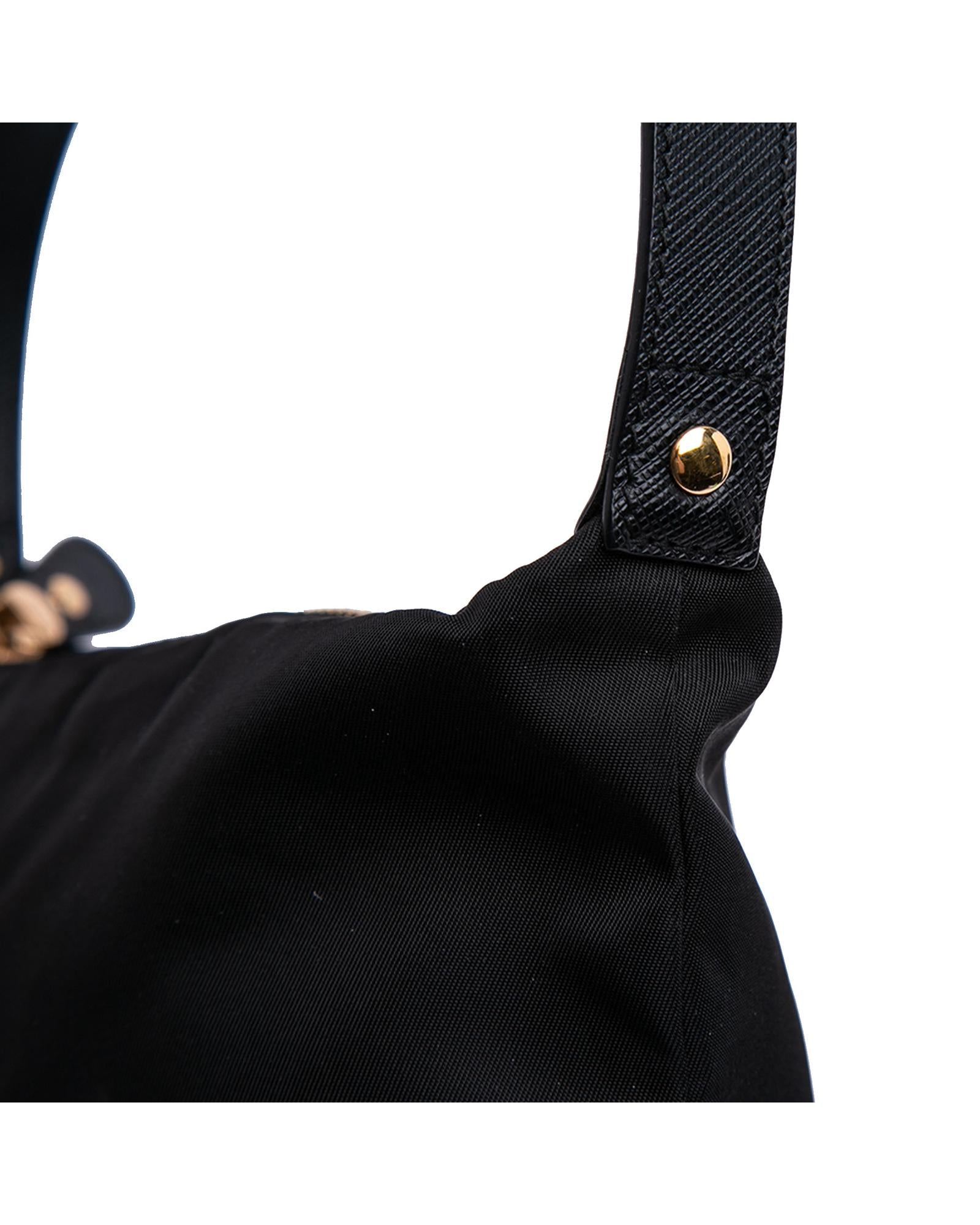 Stylish Bow Detail Nylon Shoulder Bag for Women - Lightweight Crossbody Purse with Adjustable Strap - Perfect for Work, Travel & Everyday Use