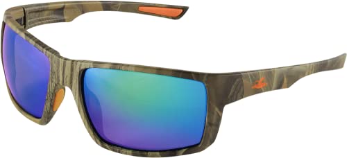 Green Mirror Lens, Woodland Camouflage Frame