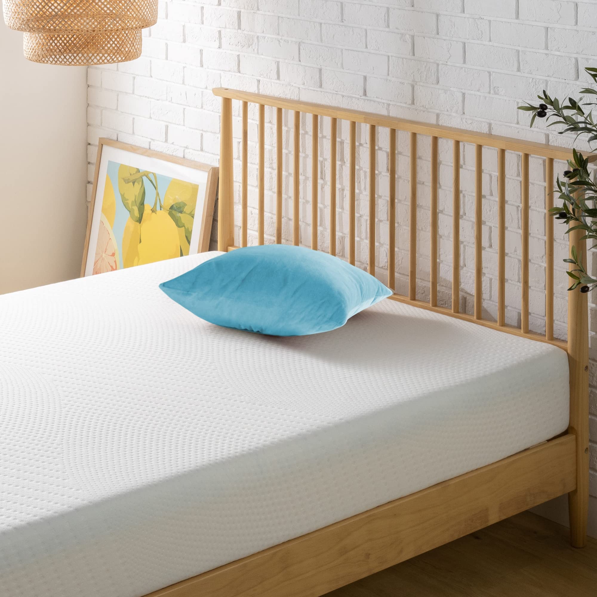 ZINUS 8 Inch Green Tea Memory Foam Mattress - Twin Size, CertiPUR-US Certified, Bed in a Box for Easy Setup | Perfect for Guest Rooms, Dorms & Small Spaces