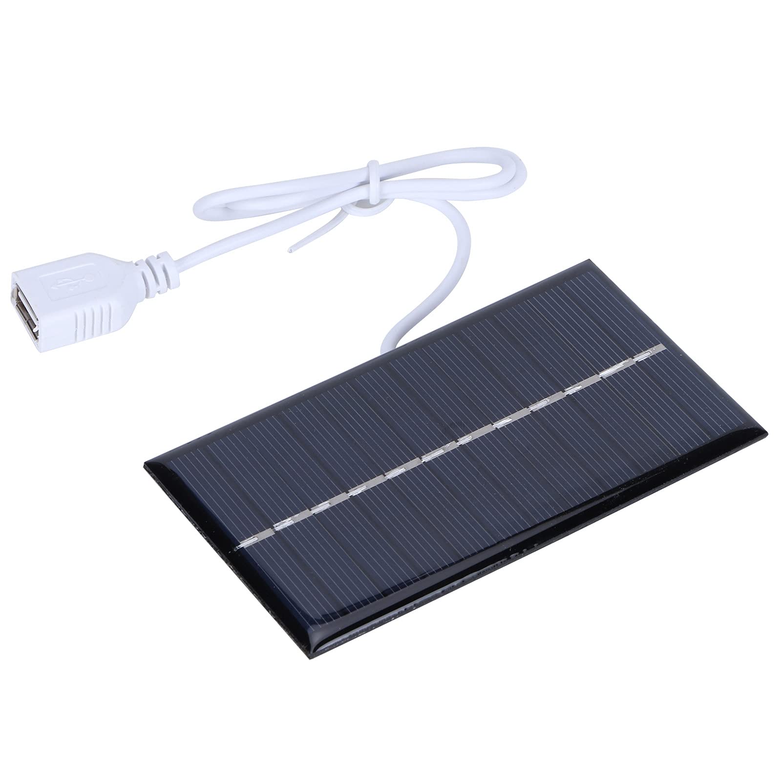 Walfront 1W 6V Polycrystalline Solar Panel - High Efficiency Solar Charging Board for Outdoor Toys, Garden Lights, Small Water Pumps & DIY Projects | Perfect for Camping, Backyard Decor & Renewable Energy Experiments
