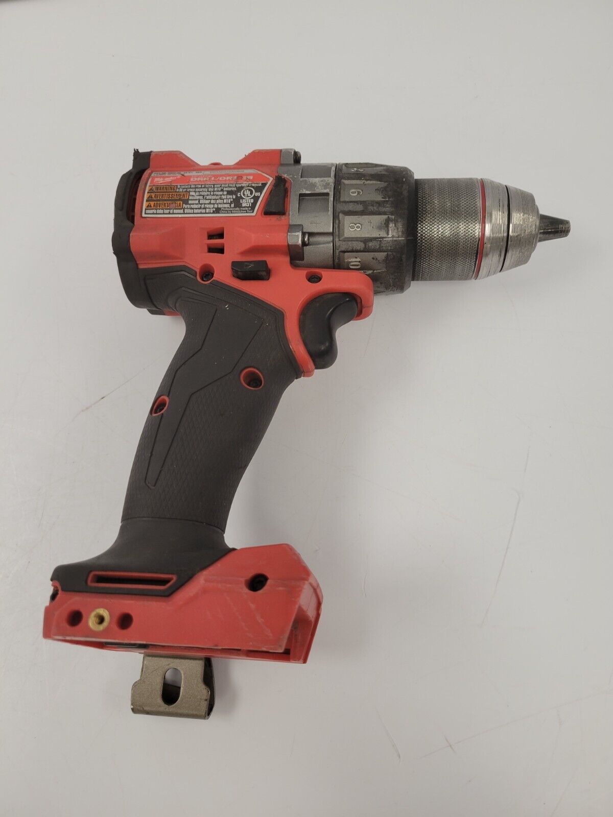 Milwaukee 2903-20 18V Cordless Hammer Drill with 1/2 Inch Chuck - Powerful Tool for Drilling and Masonry Work - Perfect for Construction, DIY Projects, and Home Renovations