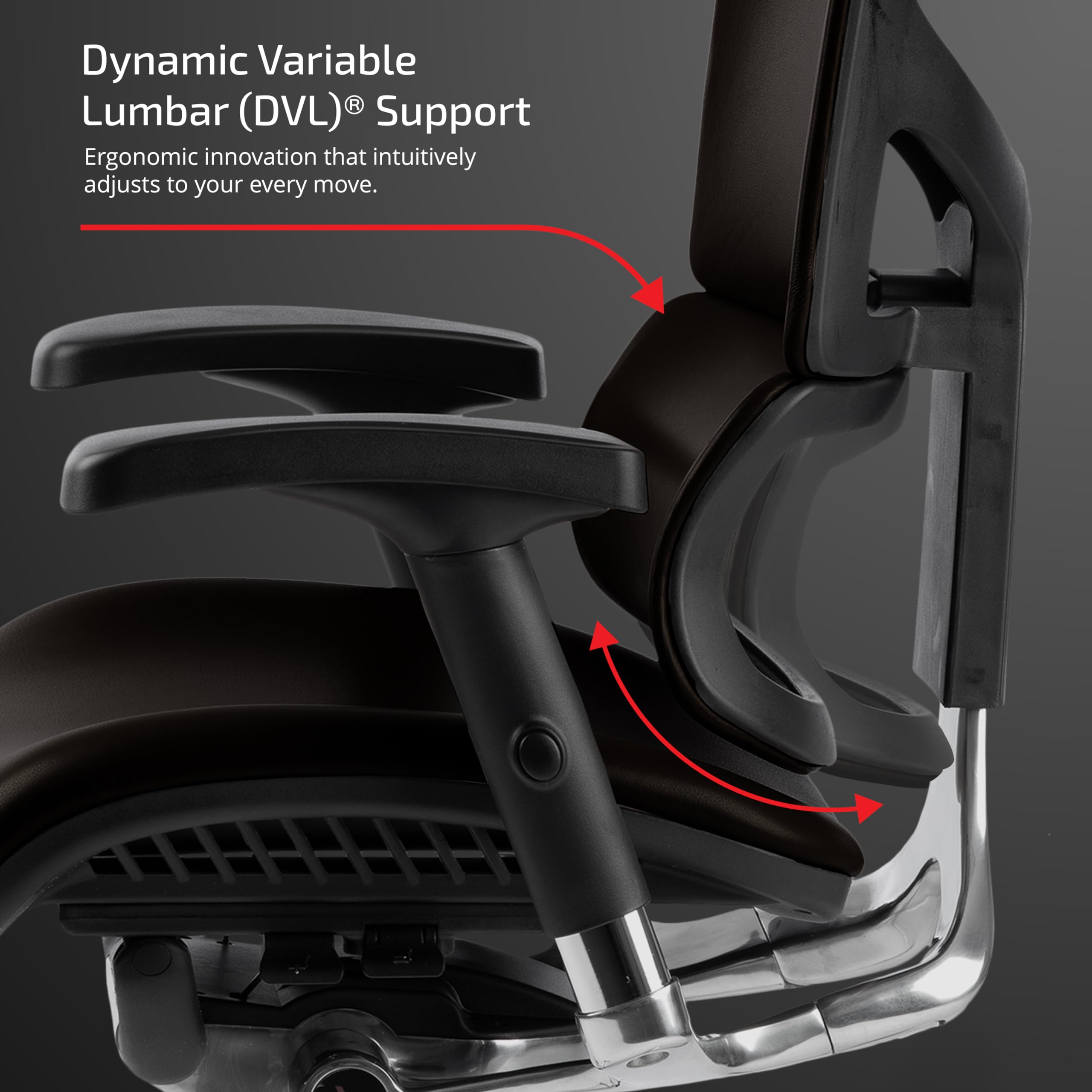 Premium X-Chair X4 Ergonomic Executive Office Chair - Genuine Brown Leather, Adjustable Lumbar Support & Floating Recline Technology | Ideal for Home Office, Corporate Boardrooms & Professional Workspaces